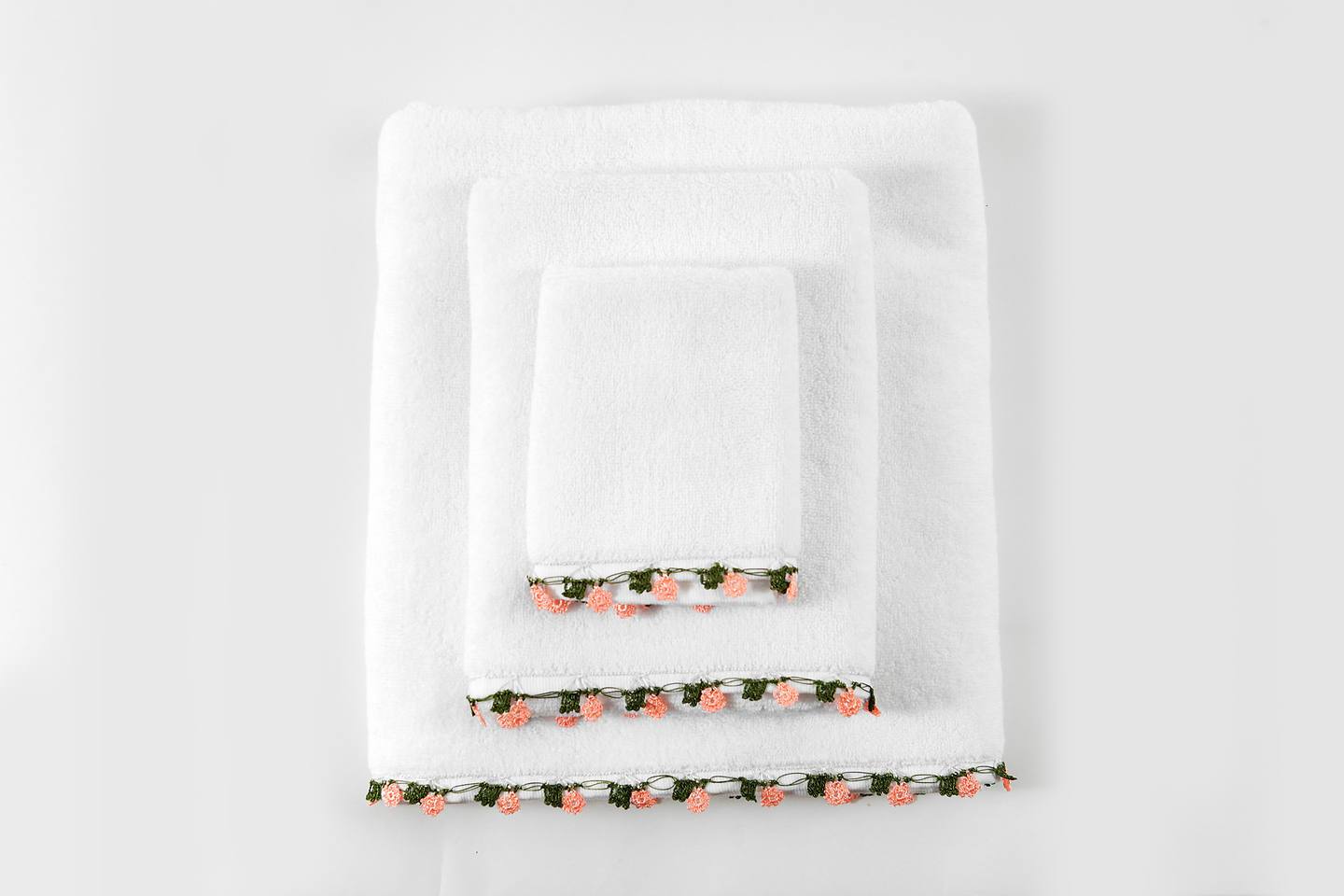 Mini-Me Lace Organic Cotton Towel