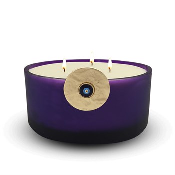 Gold Plated Evil Eye Scented Candle