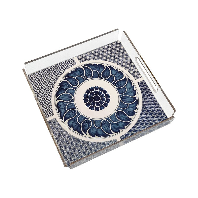Ceramic Series Acrylic Square Tray