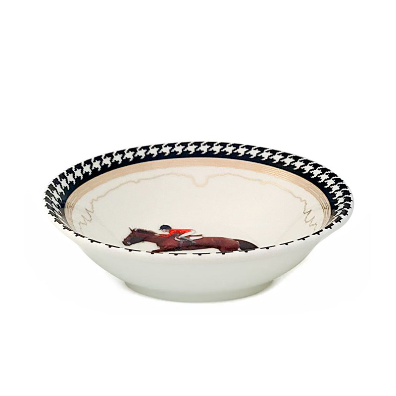 Equestrian Porcelain Bowl