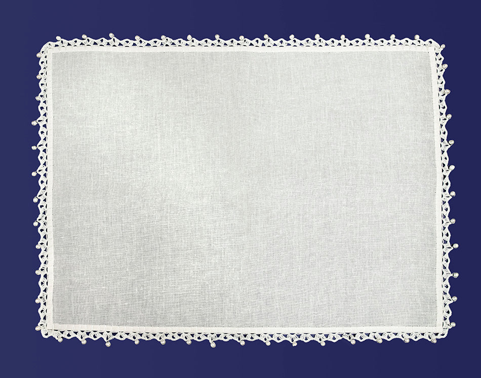 Real Pearl Handmade Linen Placemats