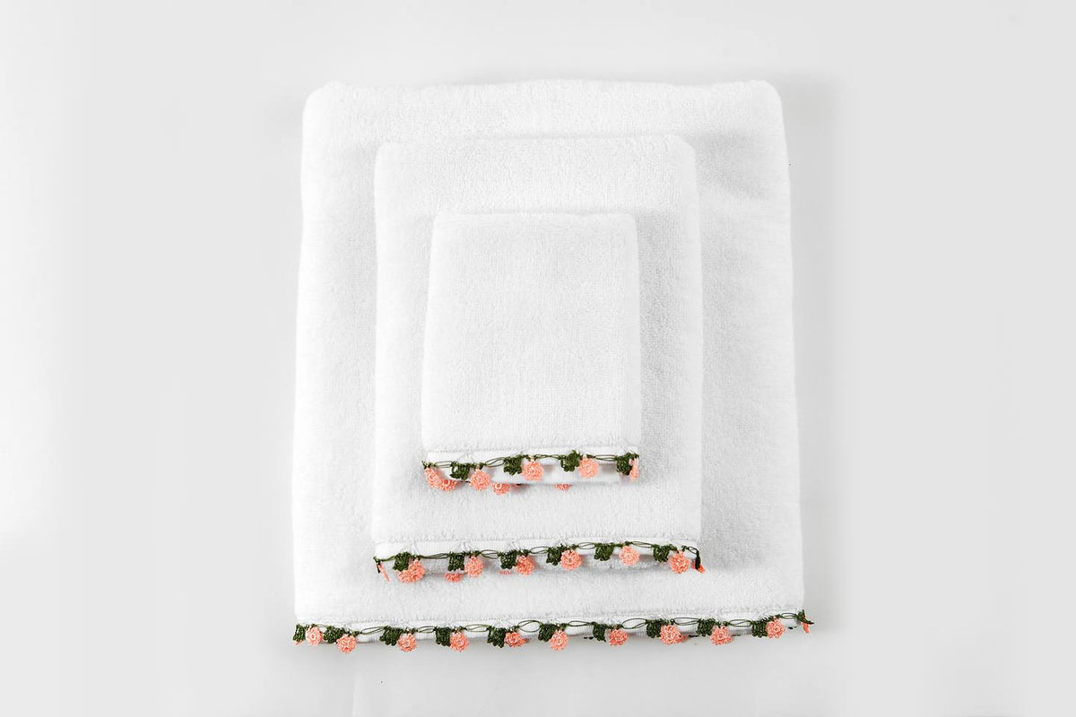 Mini-Me Lace Organic Cotton Towel