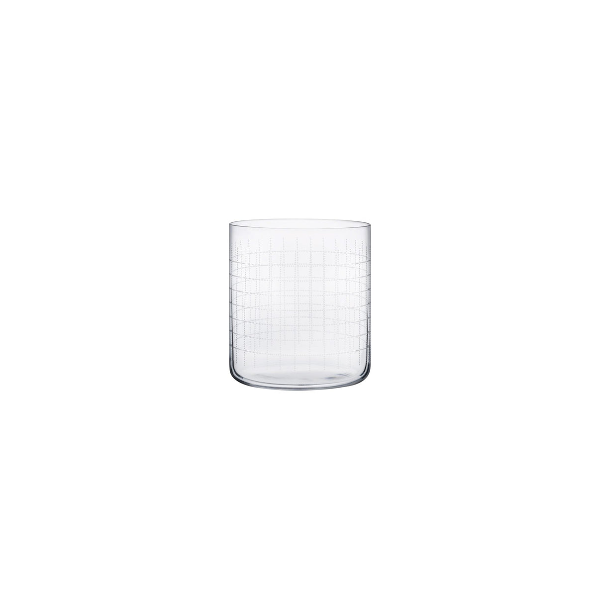 Nude Finesse Grid Glass Set of 4