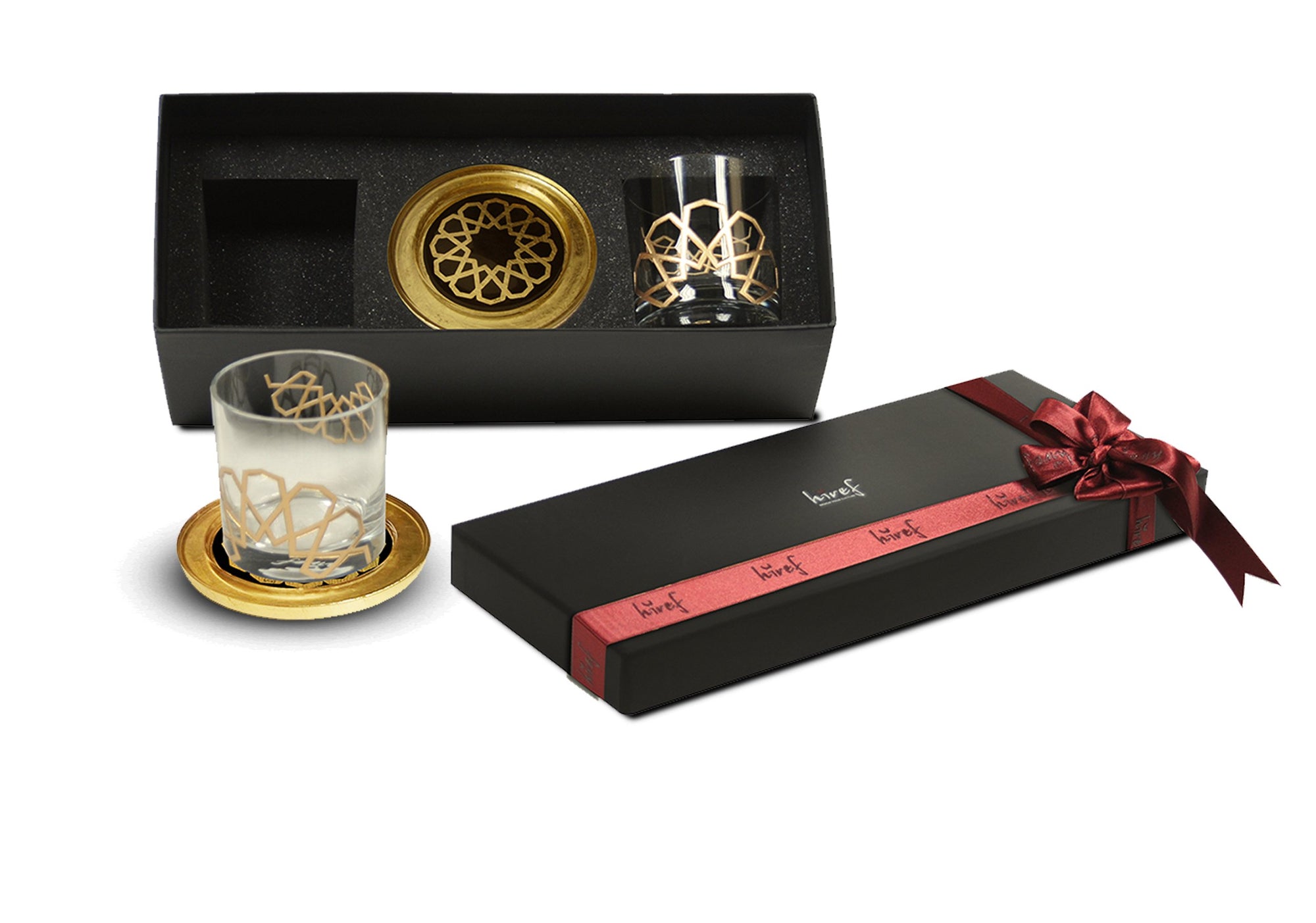 Seljuk Whisky Glass & Coaster Set